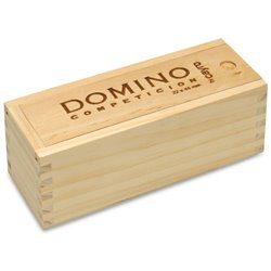 Domino Competicion Caja de madera