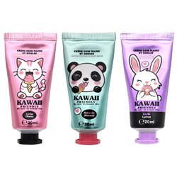 Set 3 Crema manos Kawaii 20ml