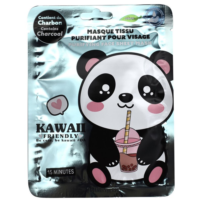Mascarilla facial Oso Panda Kawaii