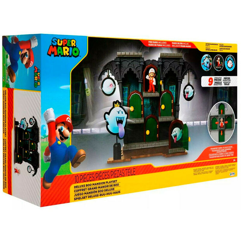 Playset Mansion Boo Deluxe Super Mario Bros