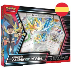 Blister cartas Zacian Ex de Paul Pokemon español
