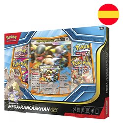 Blister juego cartas coleccionables Mega-Kangaskhan Pokemon español