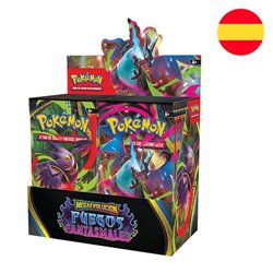 Sobre juego cartas coleccionables Fuegos Fantasmales Pokemon español surtido