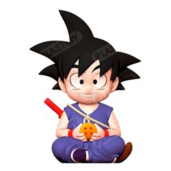 Figura hucha Goku Kid Dragon Ball 17cm