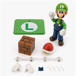 Figura S.H. Figuarts Luigi Super Mario Bros 10cm