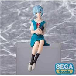 Figura PM Perching Rei Ayanami Rebuild of Evangelion 14cm