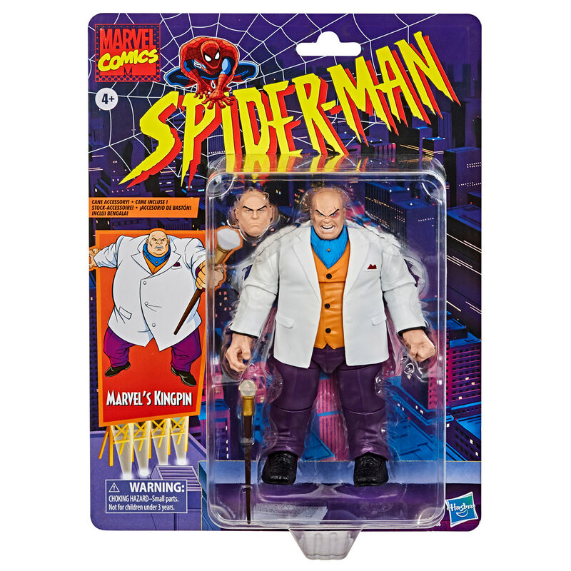 Figura Kingpin Spider-Man Vintage Marvel Comics 15cm