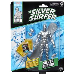 Figura Estela Plateada The Silver Surfer Marvel Legends Series 15cm