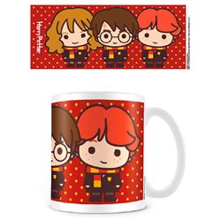 Taza Harry Ron Hermione Chibi Harry Potter