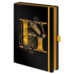 Cuaderno A5 premium Hufflepuff Harry Potter