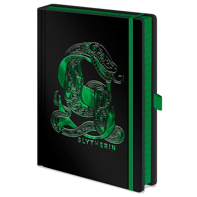 Cuaderno A5 premium Slytherin Harry Potter