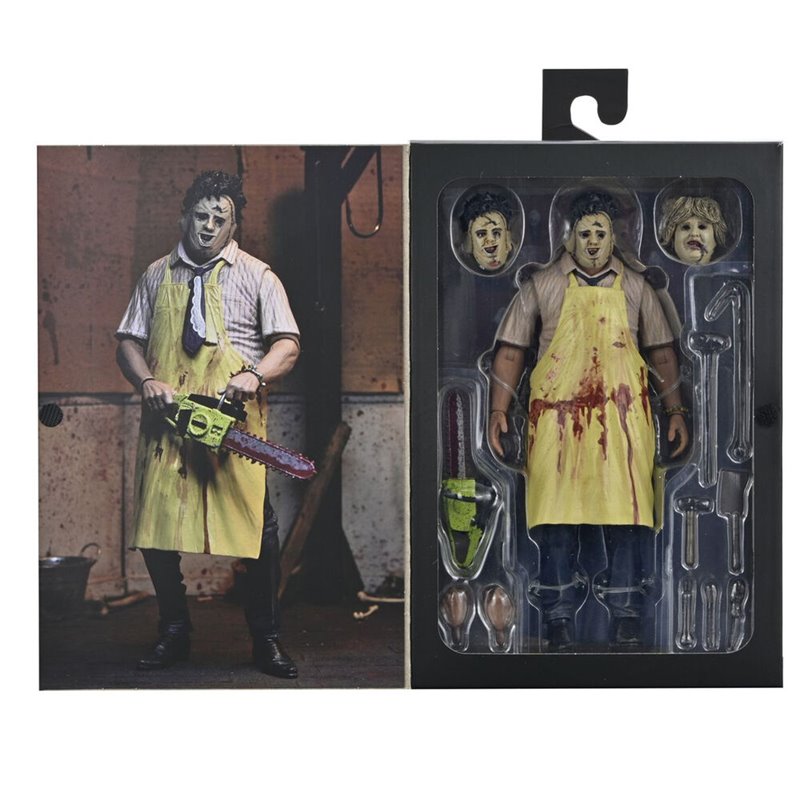 Figura Leatherface 50th Anniversary La matanza de Texas 18cm