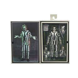 Figura Ultimate Beetlejuice Striped Suit Beetlejuice 18cm