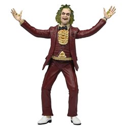 Figura Beetlejuice 1988 Red Tuxedo Beetlejuice 18cm