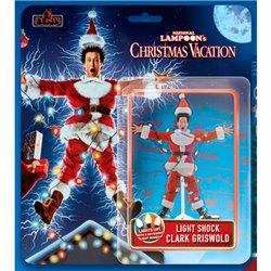 Figura Clark Griswold Light Shock ¡Socorro! Ya es Navidad 10cm