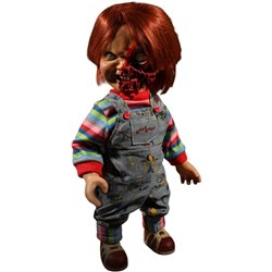 Figura Chucky El Muñeco Diabolico 3 Cara Pizza parlante 38cm ingles