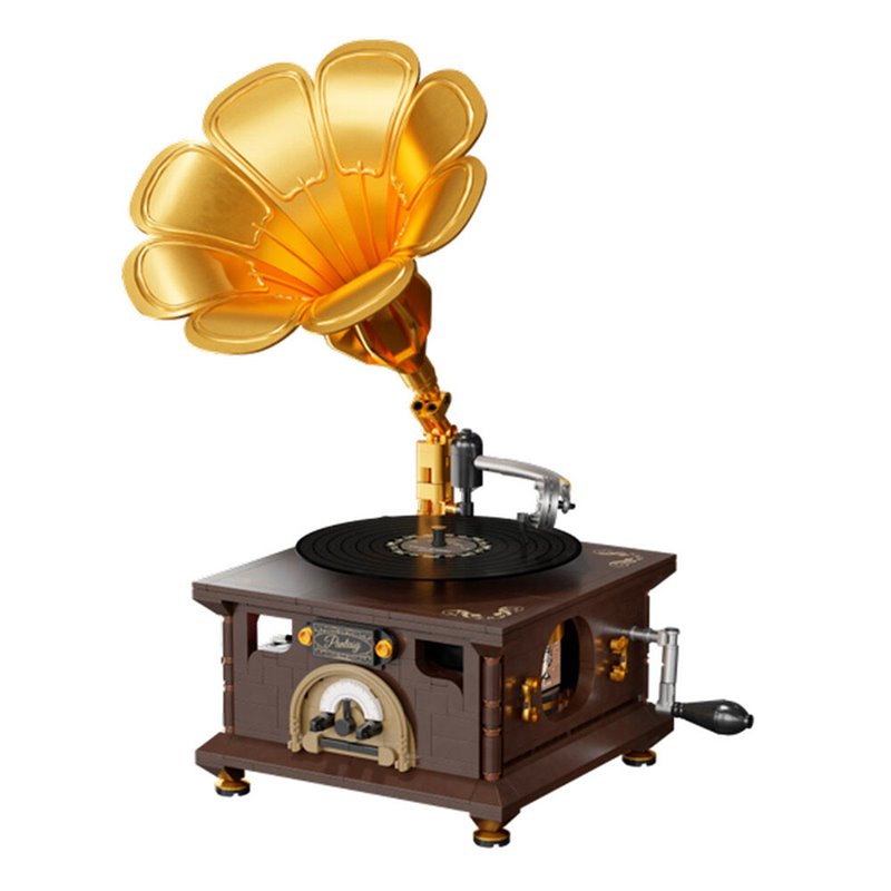 Kit Construccion Retro Phonograph Joyside 646pzs