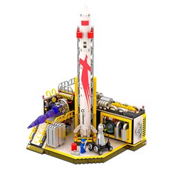 Kit Construccion Landspace-Rocket 1284pzs