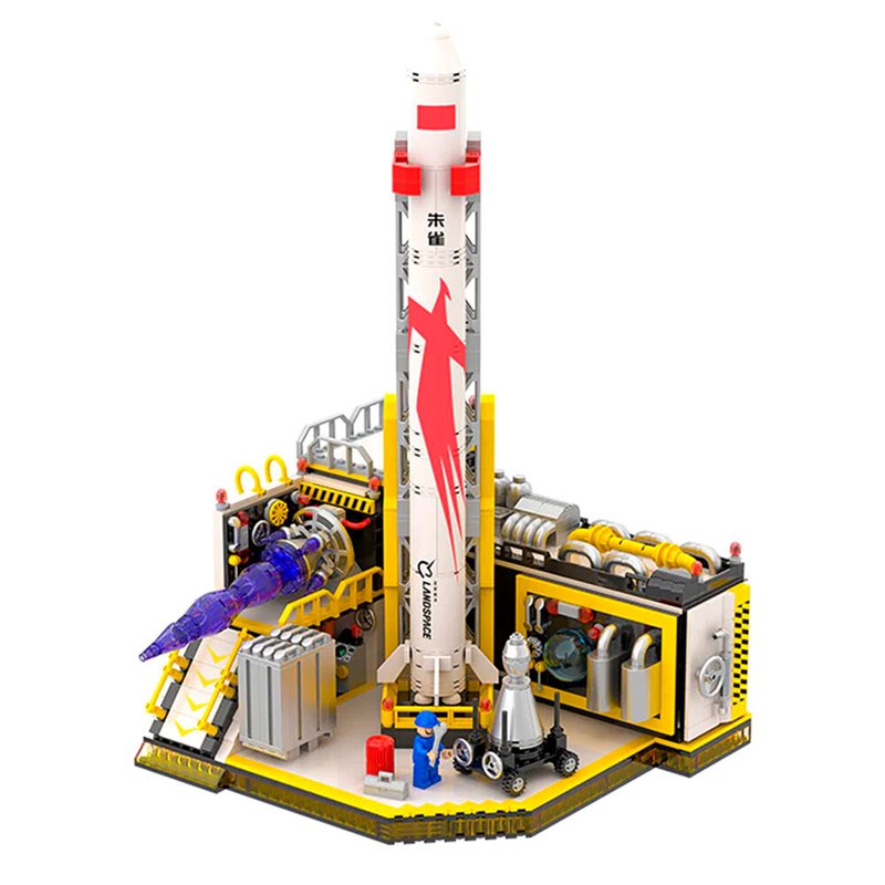 Kit Construccion Landspace-Rocket 1284pzs