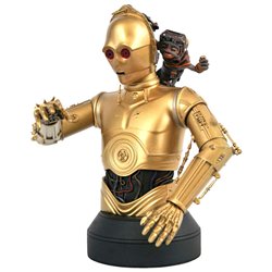 Busto C-3PO and Babu Frik Star Wars Episode IX 15cm
