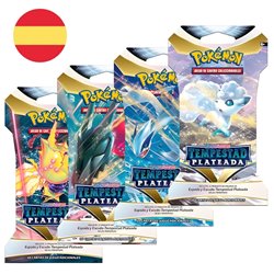 Sobre cartas Tempestad Plateada Pokemon español