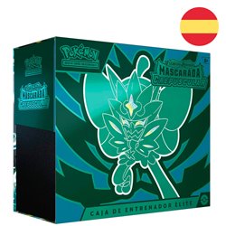 Estuche cartas Mascarada Crepuscular Escarlata y Purpura Pokemon Español