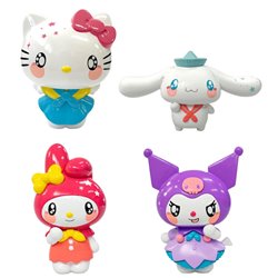 Blister 4 figuras Hello Kitty Friends