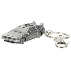 Llavero 3D metal Delorean Regreso al Futuro