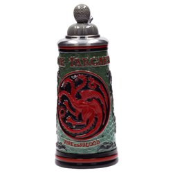 Jarra ceramica relieve Bavarian Targaryen Juego de Tronos
