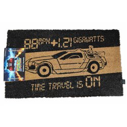 Felpudo Delorean Regreso al Futuro