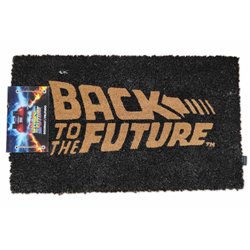 Felpudo logo Regreso al Futuro