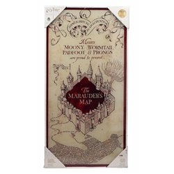 Poster cristal Mapa Merodeador Harry Potter