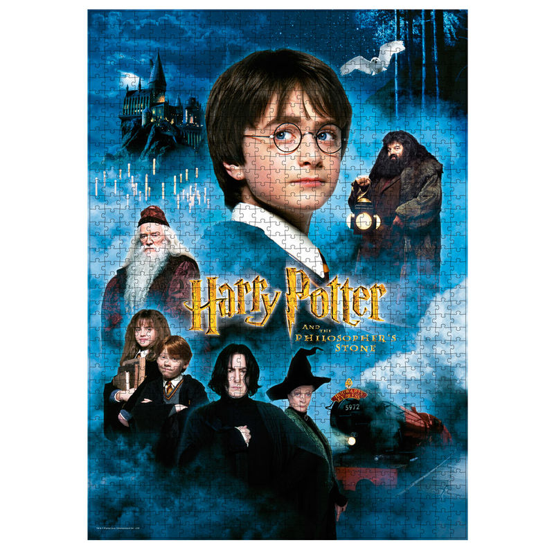 Puzzle Poster Harry Potter y la Piedra Filosofal 1000pzs