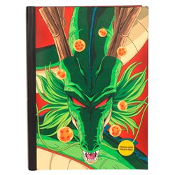 Cuaderno A5 Shenron Dragon Ball luces