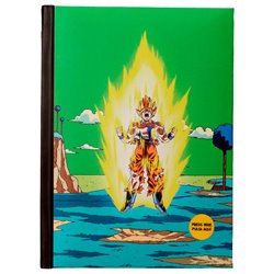 Cuaderno A5 Namek Final Battle Dragon Ball Z con luz