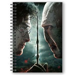 Cuaderno A5 3D Harry vs Voldemort Harry Potter