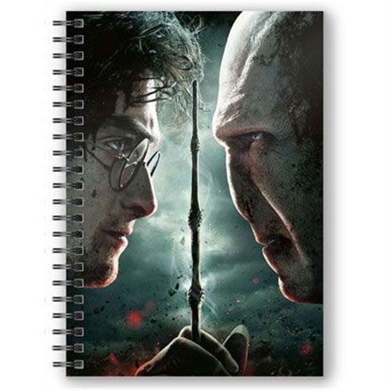 Cuaderno A5 3D Harry vs Voldemort Harry Potter