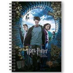 Cuaderno A5 3D Harry Potter y el Prisionero de Azkaban Harry Potter