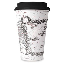 Taza viaje Mapa Mordor El Señor de los Anillos