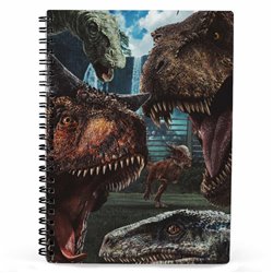 Cuaderno 3D Selfie Jurassic World
