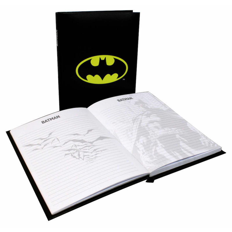 Diario luz logo Batman DC Comics