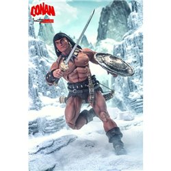 Figura Conan the Barbarian Frazetta Icon 17cm