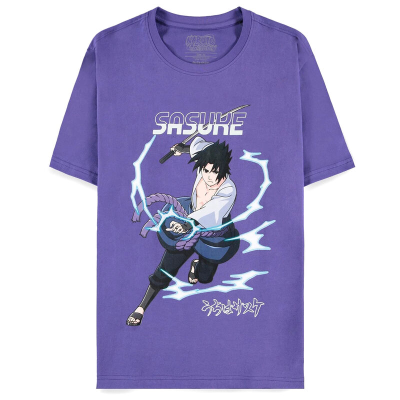 Camiseta Sasuke Naruto Shippuden S