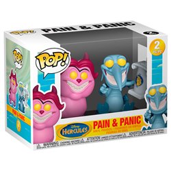 Blister 2 figuras POP Disney Hercules Pain & Panic
