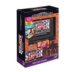 Diorama Mega Drive Street Figther Console Heroes