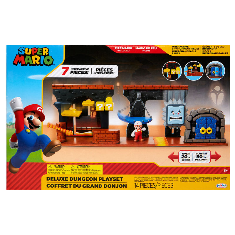 Playset Mundo Dungeon Mario Bros