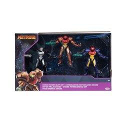 Blister 3 figuras Metroid 6cm