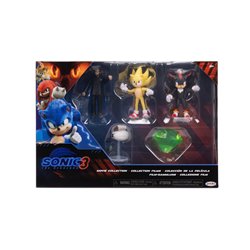 Blister 5 figuras wave 1 Sonic 3 6cm