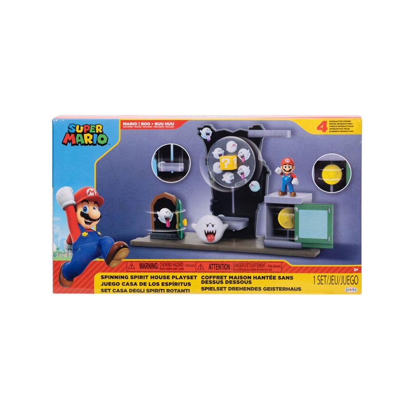 Playset Espiritu Giratorio Super Mario Bros