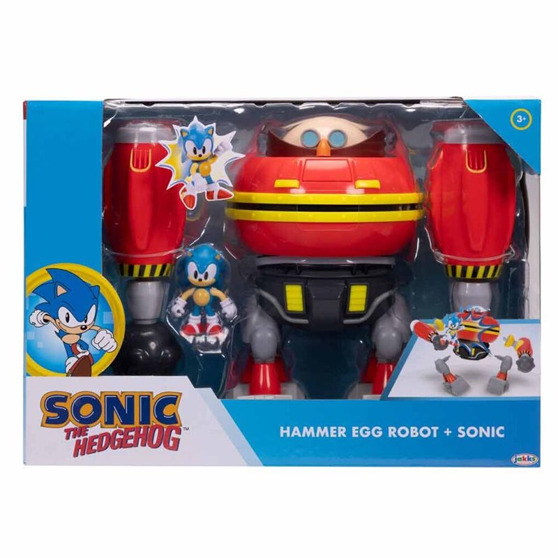 Playset Robot Martillo Dr Eggman Deluxe Sonic the Hedgehog